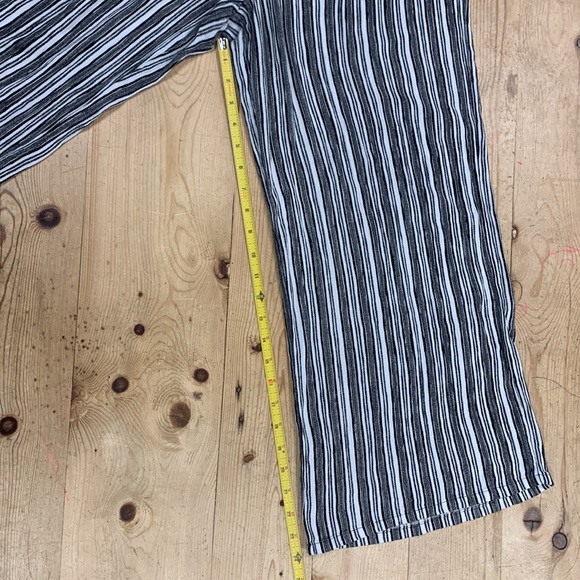 Apt. 9 Brand Ladies Crops/Pants Size XL Rayon Stripes Lightweight Elastic Waist - Picture 9 of 11